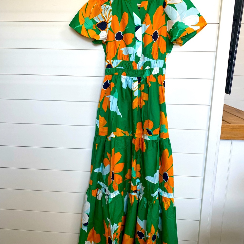 Anthropologie. Maeve Flower Dress.